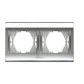 Panasonic Thea Blu Chrome Beyaz 2'li Çerçeve