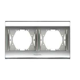 Panasonic Thea Blu Chrome Beyaz 2'li Çerçeve