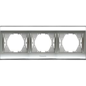 Panasonic Thea Blu Chrome Beyaz 3'lü Çerçeve