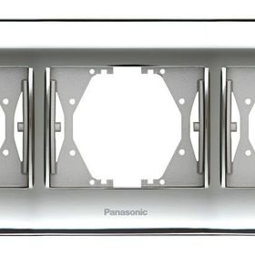 Panasonic Thea Blu Chrome Beyaz 3'lü Çerçeve