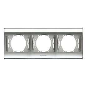 Panasonic Thea Blu Chrome Beyaz 3'lü Çerçeve
