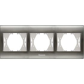 Panasonic Thea Blu Inox Beyaz 3'lü Çerçeve