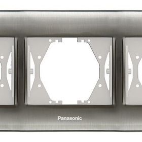Panasonic Thea Blu Inox Beyaz 3'lü Çerçeve