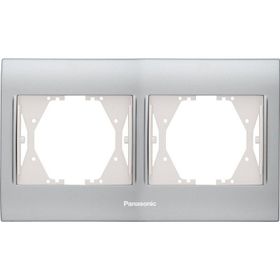 Panasonic Thea Blu Inox Matt Dore 2'li Çerçeve