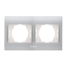 Panasonic Thea Blu Inox Matt Dore 2'li Çerçeve