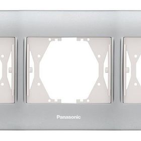 Panasonic Thea Blu Inox Matt Dore 3'lü Çerçeve