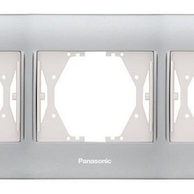 Panasonic Thea Blu Inox Matt Dore 3'lü Çerçeve