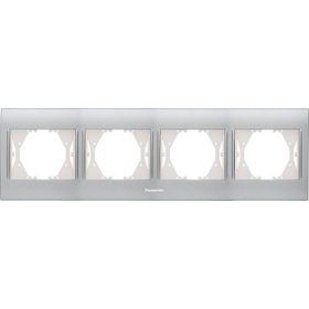 Panasonic Thea Blu Inox Matt Dore 4'lü Çerçeve