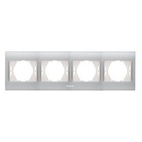 Panasonic Thea Blu Inox Matt Dore 4'lü Çerçeve