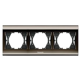 Panasonic Thea Blu Una Füme 3'lü Çerçeve