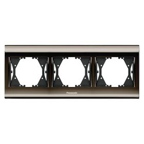 Panasonic Thea Blu Una Füme 3'lü Çerçeve