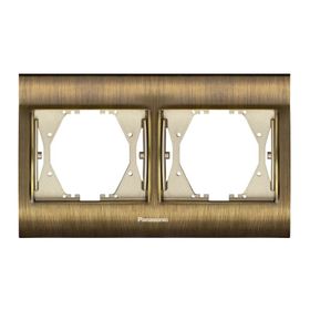 Panasonic WBTF08025AQ-TR Thea Blu Antique+Dore 2'li Çerçeve