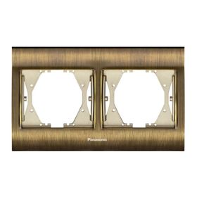 Panasonic WBTF08025AQ-TR Thea Blu Antique+Dore 2'li Çerçeve