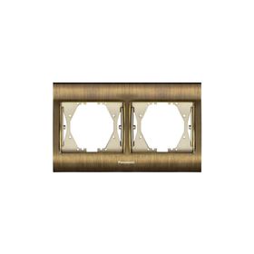 Panasonic WBTF08025AQ-TR Thea Blu Antique+Dore 2'li Çerçeve