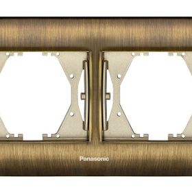 Panasonic WBTF08025AQ-TR Thea Blu Antique+Dore 2'li Çerçeve