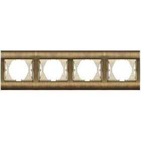 Panasonic WBTF08045AQ-TR Thea Blu Antique+Dore 4'lü Çerçeve