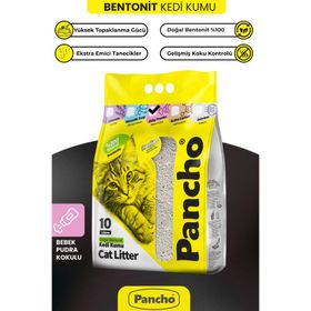 Pancho Bebek Pudralı 10 lt Kedi Kumu