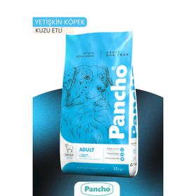 Pancho Kuzu Etli Yetişkinler İçin 15 kg Köpek Maması