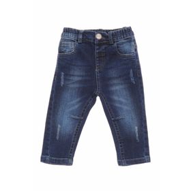 Panço 1721185100 Lacivert Erkek Bebek Kot Pantolon