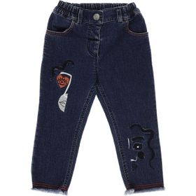 Panço 2221GB04015 Lacivert Kız Çocuk Denim Pantolon