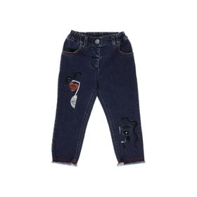 Panço 2221GB04015 Lacivert Kız Çocuk Denim Pantolon