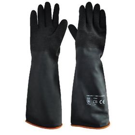 Panda 12 Çift 60 cm Siyah Asit Eldiveni