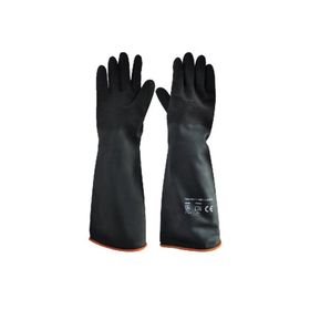 Panda 12 Çift 60 cm Siyah Asit Eldiveni
