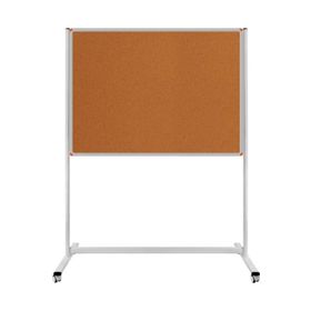 Panda 120x200 cm Mobil Tek Taraflı Mantar Pano