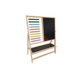 Panda 380 40x55 cm Lüks Ahşap Ayaklı Abaküslü Yazı Tahtası