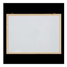Panda 45x60 Naturel Ahşap Çerçeveli Yazı Tahtası