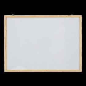 Panda 45x60 Naturel Ahşap Çerçeveli Yazı Tahtası