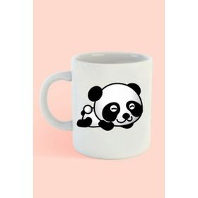 Panda Baskılı Porselen Kupa Bardak