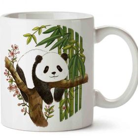 Panda İki Tarafı Baskılı Kupa