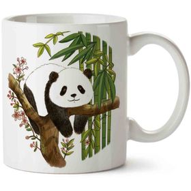 Panda İki Tarafı Baskılı Kupa