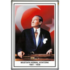 Panda PAN411 35x50 Metal Çerçeveli Atatürk Portresi