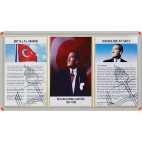 Panda PAN419 45x90 Milli Levha Alüminyum Çerçeve Üçlü