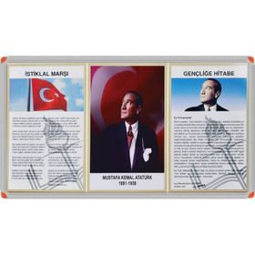 Panda PAN419 45x90 Milli Levha Alüminyum Çerçeve Üçlü