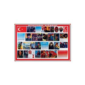Panda PAN501 70x100 Metal Çerçeveli Atatürk Köşesi