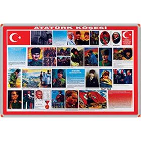 Panda PAN501 70x100 Metal Çerçeveli Atatürk Köşesi