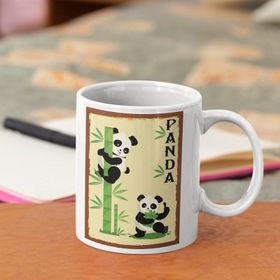 Panda Seramik Kupa Bardak