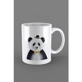 Panda Tasarımı Kupa Bardak