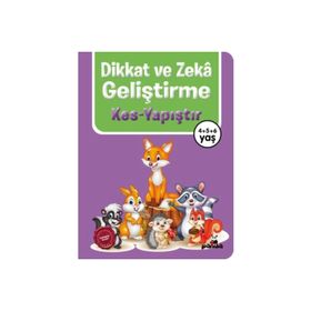 Panda Yayınları Dikkat ve Zeka Geliştirme Kes Yapıştır Beyaz