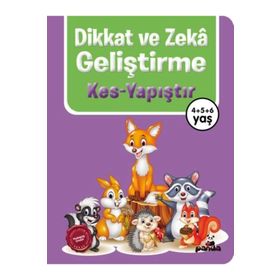 Panda Yayınları Dikkat ve Zeka Geliştirme Kes Yapıştır Beyaz