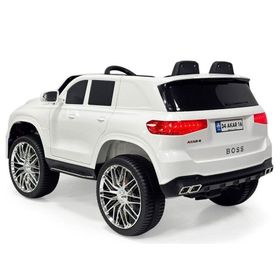Pandamkee Boss GT 12 V Uzaktan Kumanda Müzikli Bluetooth Beyaz Akülü Araba