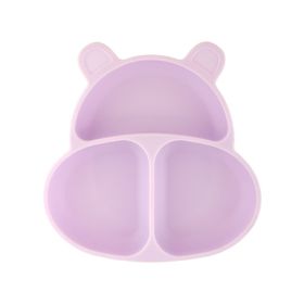 Pandish Lila Hup Po Vakum Tabanlı Silikon Mama Tabağı