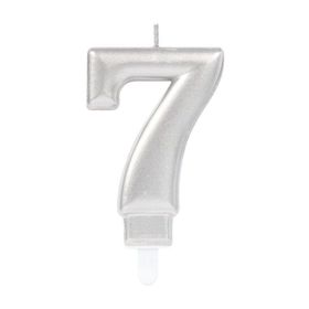 Pandoli 7 Rakamlı Numaralı Parti Mumu