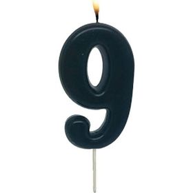 Pandoli 9 Rakamlı Numaralı Parti Mumu