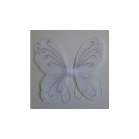 Pandoli Beyaz Renk Kelebek 50cm Parti Kanadı