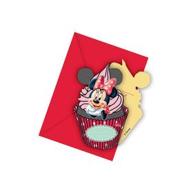 Pandoli Minnie Cafe 6 Adet Davetiye