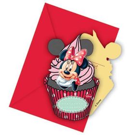Pandoli Minnie Cafe 6 Adet Davetiye